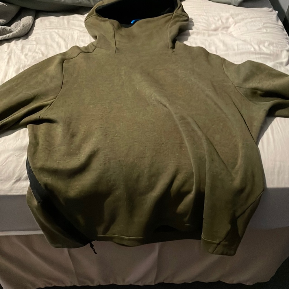 Nike Olive Green pullover hoodie